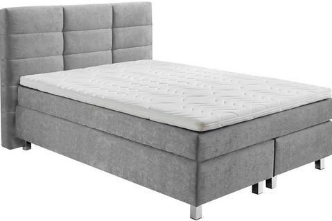 Westfalia Schlafkomfort Boxspringbett, wahlweise mit Kaltschaum-Topper, 2 Matratzenqualitäten