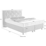 Westfalia Schlafkomfort Boxspringbett »Phönix«