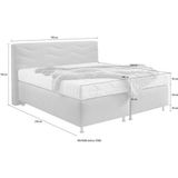 Westfalia Schlafkomfort Boxspringbett "Sigma"