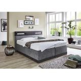 Westfalia Schlafkomfort Boxspringbett, mit LED-Beleuchtung