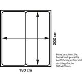 Westfalia Schlafkomfort Boxspringbett, mit Kaltschaum- oder Federkernmatratze, auch mit Topper lieferbar.