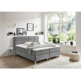 Westfalia Schlafkomfort Boxspringbett, wahlweise mit Kaltschaum-Topper, 2 Matratzenqualitäten