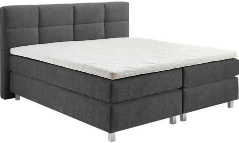 Westfalia Schlafkomfort Boxspringbett, wahlweise mit Kaltschaum-Topper, 2 Matratzenqualitäten