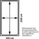 Westfalia Schlafkomfort Boxspringbett, mit LED-Beleuchtung