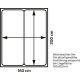 Westfalia Schlafkomfort Boxspringbett, mit LED-Beleuchtung