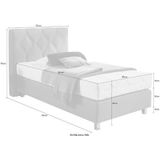 Westfalia Schlafkomfort Boxspringbett "Phönix"
