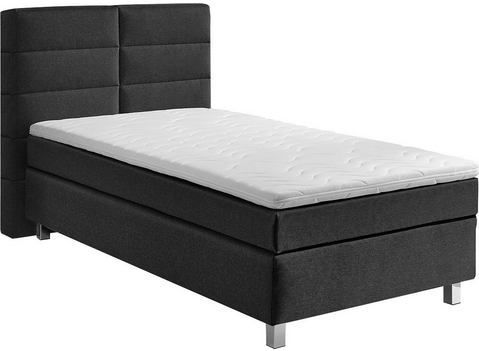Westfalia Schlafkomfort Boxspringbett, wahlweise mit Kaltschaum-Topper, 2 Matratzenqualitäten