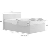 Westfalia Schlafkomfort Boxspringbett, mit Zierkissen, wahlweise mit Topper