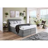 Westfalia Schlafkomfort Boxspringbett, wahlweise mit Kaltschaum-Topper und versch. Matratzenarten/Härtegraden