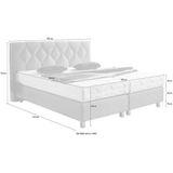 Westfalia Schlafkomfort Boxspringbett "Phönix"
