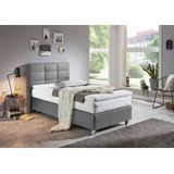 Westfalia Schlafkomfort Boxspringbett, mit Knöpfen in Kristalloptik, wahlweise mit Topper