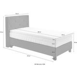 Westfalia Schlafkomfort Boxspringbett, wahlweise mit Topper