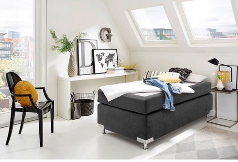 Westfalia Schlafkomfort Boxspringbett "Holland", ohne Kopfteil, frei im Raum stellbar
