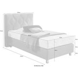 Westfalia Schlafkomfort Boxspringbett "Phönix"