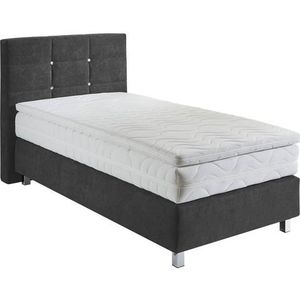 Westfalia Schlafkomfort Boxspringbett, mit Knöpfen in Kristalloptik, wahlweise mit Topper
