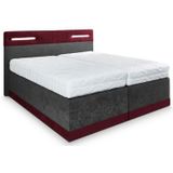 Westfalia Schlafkomfort Boxspringbett, mit LED-Beleuchtung