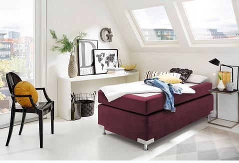 Westfalia Schlafkomfort Boxspringbett "Holland", ohne Kopfteil, frei im Raum stellbar