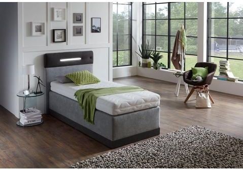 Westfalia Schlafkomfort Boxspringbett, mit LED-Beleuchtung