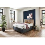Westfalia Schlafkomfort Boxspringbett "Quercus", wahlweise mit LED-Beluchtung, 3 Matratzenarten zur Auswahl