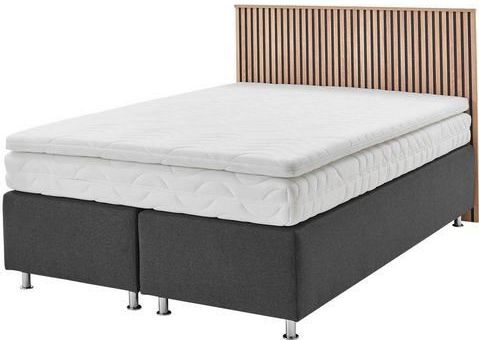 Westfalia Schlafkomfort Boxspringbett "Quercus", wahlweise mit LED-Beluchtung, 3 Matratzenarten zur Auswahl