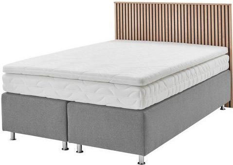 Westfalia Schlafkomfort Boxspringbett "Quercus", wahlweise mit LED-Beluchtung, 3 Matratzenarten zur Auswahl
