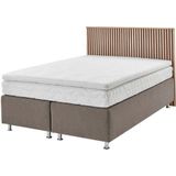 Westfalia Schlafkomfort Boxspringbett "Quercus", wahlweise mit LED-Beluchtung, 3 Matratzenarten zur Auswahl