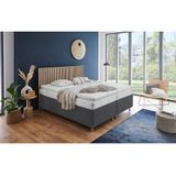 Westfalia Schlafkomfort Boxspringbett "Quercus", wahlweise mit LED-Beluchtung, 3 Matratzenarten zur Auswahl