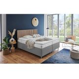 Westfalia Schlafkomfort Boxspringbett "Quercus", wahlweise mit LED-Beluchtung, 3 Matratzenarten zur Auswahl