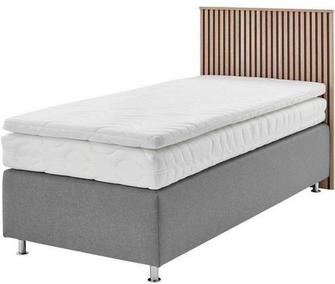 Westfalia Schlafkomfort Boxspringbett "Quercus", wahlweise mit LED-Beluchtung, 3 Matratzenarten zur Auswahl