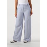 EDITED Amou Trousers Broeken Dames - Lichtblauw - Maat 36