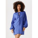 EDITED Frances Dress Dames - Jurk - Blauw - Maat 34