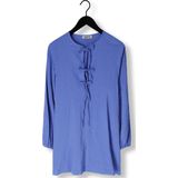 EDITED Frances Dress Dames - Jurk - Blauw - Maat 34