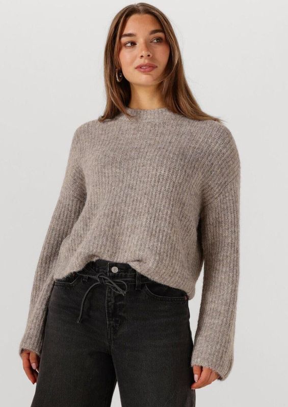 EDITED Trui 'Salome'  beige / taupe