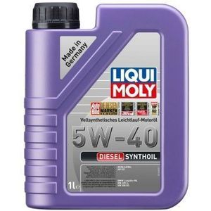 Liqui Moly - Diesel Synthoil 5W40 - Motorolie - 1L - Volsynthetisch