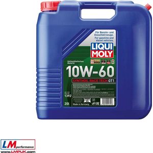 LIQUI MOLY - 10W60 Volsynthetische Motorolie - 20 Liter - Geschikt voor Motorsport