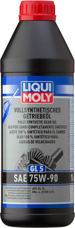 Liqui Moly - GL5 SAE 75W-90 - Versnellingsbakolie - 1L