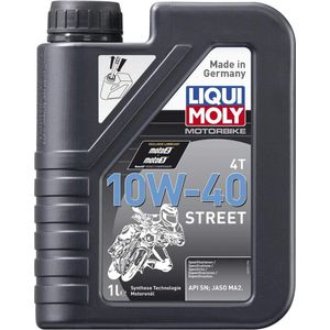 Liqui Moly - 4 Takt 10W-40 Street - Motorolie - 1L - Geschikt voor 4-takt motoren