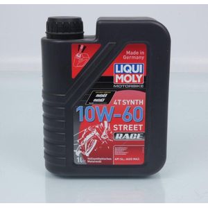 Liqui Moly - Motorbike 4T Synth 10W-60 - Volsynthetische Motorolie - 1 Ltr