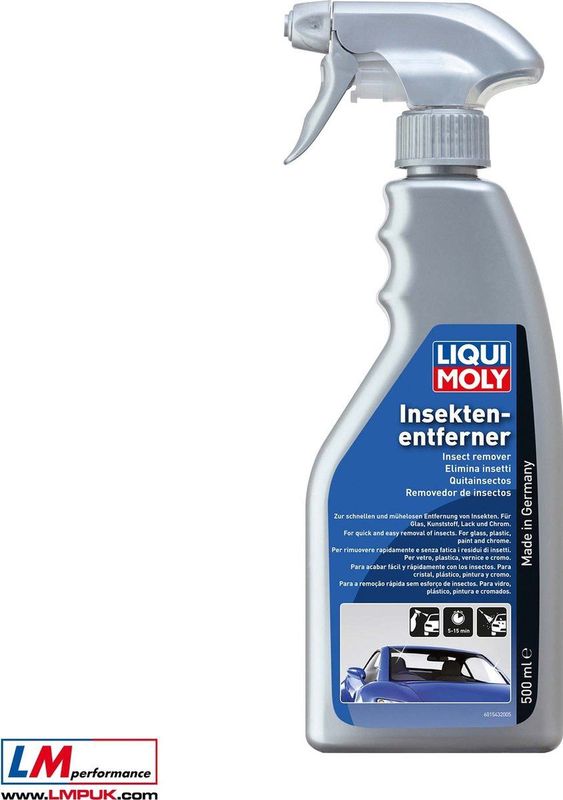 Liqui Moly - Insectenverwijderaar - 500 ml - Voor Glas en Kunststof - Biologisch Afbreekbaar