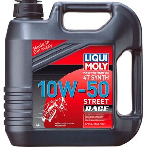 Liqui Moly Motoröl Motorbike 4T 10W-50 Street Race Vollsynthet. 4 Liter - Motorradteile - Öle & Schmiermittel - Motorrad Motoröl