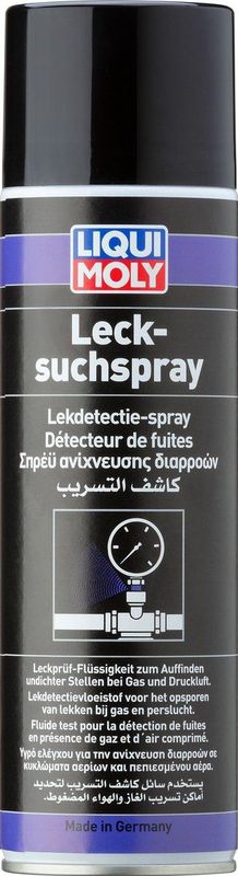 Liqui Moly - Lekdetectie-Spray - 400 ml - Biologisch Afbreekbaar - Voor Gas- en Persluchtlekken