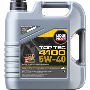 Liqui Moly - Top Tec 4100 - Motorolie - 5W40 - 4 Liter