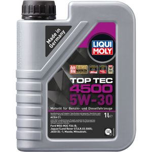 Liqui Moly - Top Tec 4500 - Motorolie - 5W30 - Synthetisch - 1L