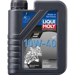 Liqui Moly - Motorbike 4T 10W-40 Basic Street - Motorolie - 1L