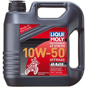 Liqui Moly - Motorbike 4T Synth 10W-50 Offroad - Motorolie - 1 ltr