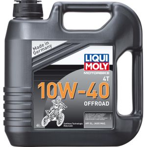 Liqui Moly - Motorbike 4T 10W-40 Offroad - Motorolie - 4 Liter - Synthesetechnologie
