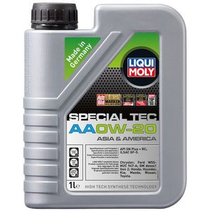Liqui Moly - Special Tec AA - Motorolie - 0W20 - 1 Liter - Voor Aziatische en Amerikaanse Voertuigen