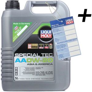 LIQUI MOLY - Special Tec AA - Brandstof - 5L - 0W-20 - Jerrycan