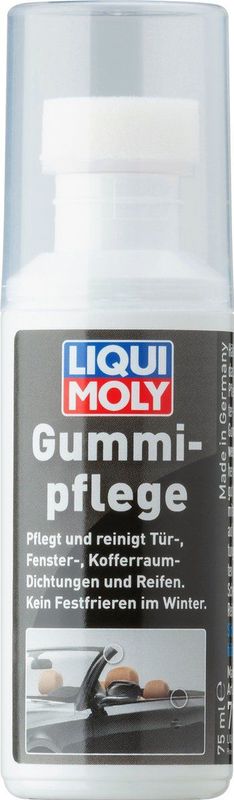 LIQUI MOLY Rubberverzorging met spons 75ml voorkomt vastvriezen en uitdrogen.