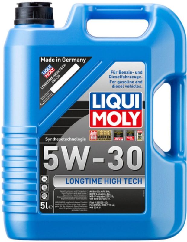 Liqui Moly - Longtime High Tech - Motorolie - 5W30 - Synthetisch - 5 Liter